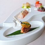 SUD restaurant - ランチコース 5082円 のSUDシグネチャープレート 東京ローカルをイメージして