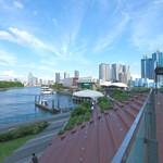 SUD restaurant - テラス席からの眺望です