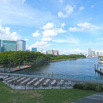 SUD restaurant - テラス席からの眺望です