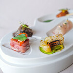 SUD restaurant - ランチコース 5082円 のSUDシグネチャープレート 東京ローカルをイメージして