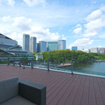 SUD restaurant - テラス席からの眺望です