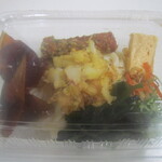 丸亀製麺 - 料理写真:冷たい2種の天ぷらとおかずの定番うどん弁当・並