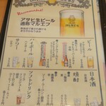 ごはん処 藤井堂 - DRINK メニュー (2025.09.26)