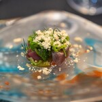 クイントカント - 本鮪　万願寺唐辛子