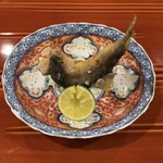 銀座 きた川 - 落ち鮎の天ぷら