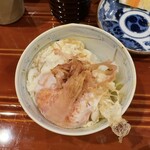 銀座 きた川 - 天玉丼 おかわり 赤 