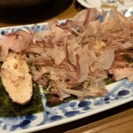 炉端とおでん 呼炉凪来 - 長芋の磯辺焼き