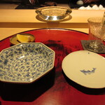 成生 - 天ぷらの準備