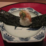 成生 - 海老とオクラの天むす