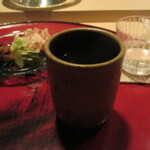 成生 - 熱々の焙じ茶