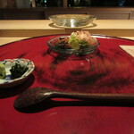 成生 - 〆食事の準備