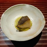 鮨 在 - 鮑の肝ソース