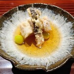 鮨 在 - 甘鯛と松茸の揚げ出汁