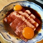 めしや 浮世ばなれ - 和牛いちぼユッケ