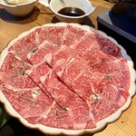 めしや 浮世ばなれ - 和牛ミスジのしゃぶしゃぶ