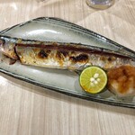旬菜和味 - 特大秋刀魚塩焼き