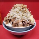 ラーメン二郎 - 小豚 ニンニクアブラカラメ(NAK)