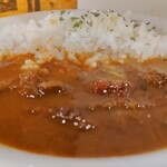 大淀 ヒカリノサス方へ - 〆に頂いた牛すじカレー　これだけ食べに行っても良いくらいの旨さ!!