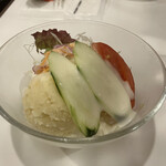 イノダコーヒ コーヒーサロン支店 - セットのサラダ