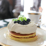 三愛 - 2014年10月再訪：レアチーズホットケーキ☆