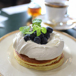 三愛 - 2014年10月再訪：レアチーズホットケーキ☆