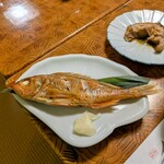 お宿 お食事処 鱗晃荘 - 大羽の塩焼き