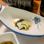 お宿 お食事処 鱗晃荘 - 蛸とワカメの酢の物