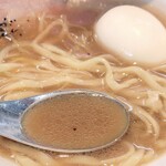 麺や 青雲志 - ゲリラ限定　特製サンマ塩そば 鮮魚ver. アップ