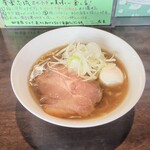 麺や 青雲志 - ゲリラ限定　特製サンマ塩そば 鮮魚ver.　(ゲリラ限定で汁麺復活①)