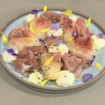 aete - 桃とアールグレイのマリネ