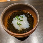 きたしんち 弓場慎之佑 - 烏賊そうめんとモズク