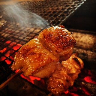 職人技が光る、鹿児島産“黒さつま鶏”焼鳥をおまかせコースで