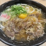 資さんうどん 三郷店 - 肉玉うどん