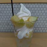 果実問屋 にしかわ - 28日メロンパフェ