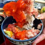 牛タンとマグロとクリスピー餃子 ひまわり［海］ 築地店 - 