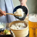 牛タンとマグロとクリスピー餃子 ひまわり［海］ - 