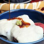 牛タンとマグロとクリスピー餃子 ひまわり［海］ - 