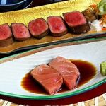 牛タンとマグロとクリスピー餃子 ひまわり［海］ - 