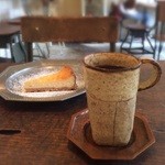 roti cafe - 【2014年10月再訪】Coffee。個性的。冷めない縦長CUP！！
