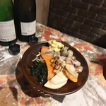 創作和食と完全個室 和蔵 - 海鮮バター醤油の陶板焼き