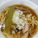 丸幸 - 料理写真:ラーメン。玉子麺を選択。あっさり優しい味