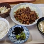 みどり食堂 - 焼き肉定食