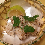 八郎鮨 - 白子焼き