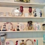 ブルー チューリップ - お皿のディスプレイも可愛い～～