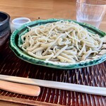 手打ちそば 砂子 - 平均的な大盛りの量