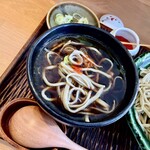 手打ちそば 砂子 - 濃い目のつけ汁