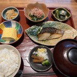 京都一の傳  - 鰆の定食