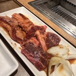 焼肉ライク - 匠カルビ&ハラミセット　1690円