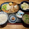 北新地やまがた屋 - 3種盛(鶏ミンチ無水カレー、豚もつ煮込、和牛タンシチュー)定食