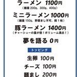 THE SUN COMEN - メニュー♡